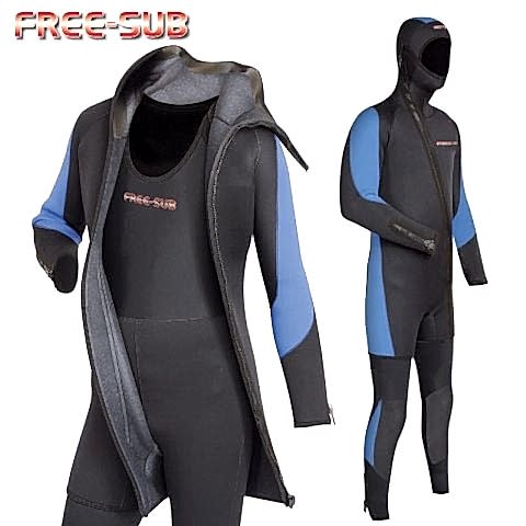 Elbise - Club - 5 mm (Çift Parça, İki Parça Dalış Elbisesi) - 5mm