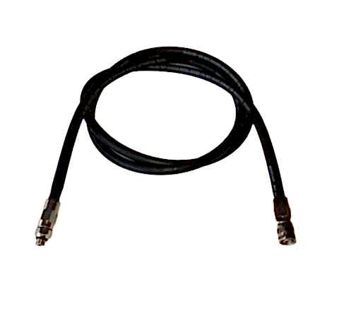 Özel Ölçü Alçak Basınç Hortumu-Siyah 210 cm