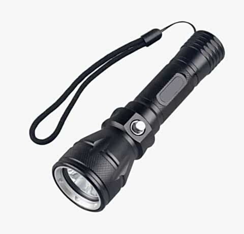 IPX8  T6/L2 1500 lümen Dalış Feneri + Pil