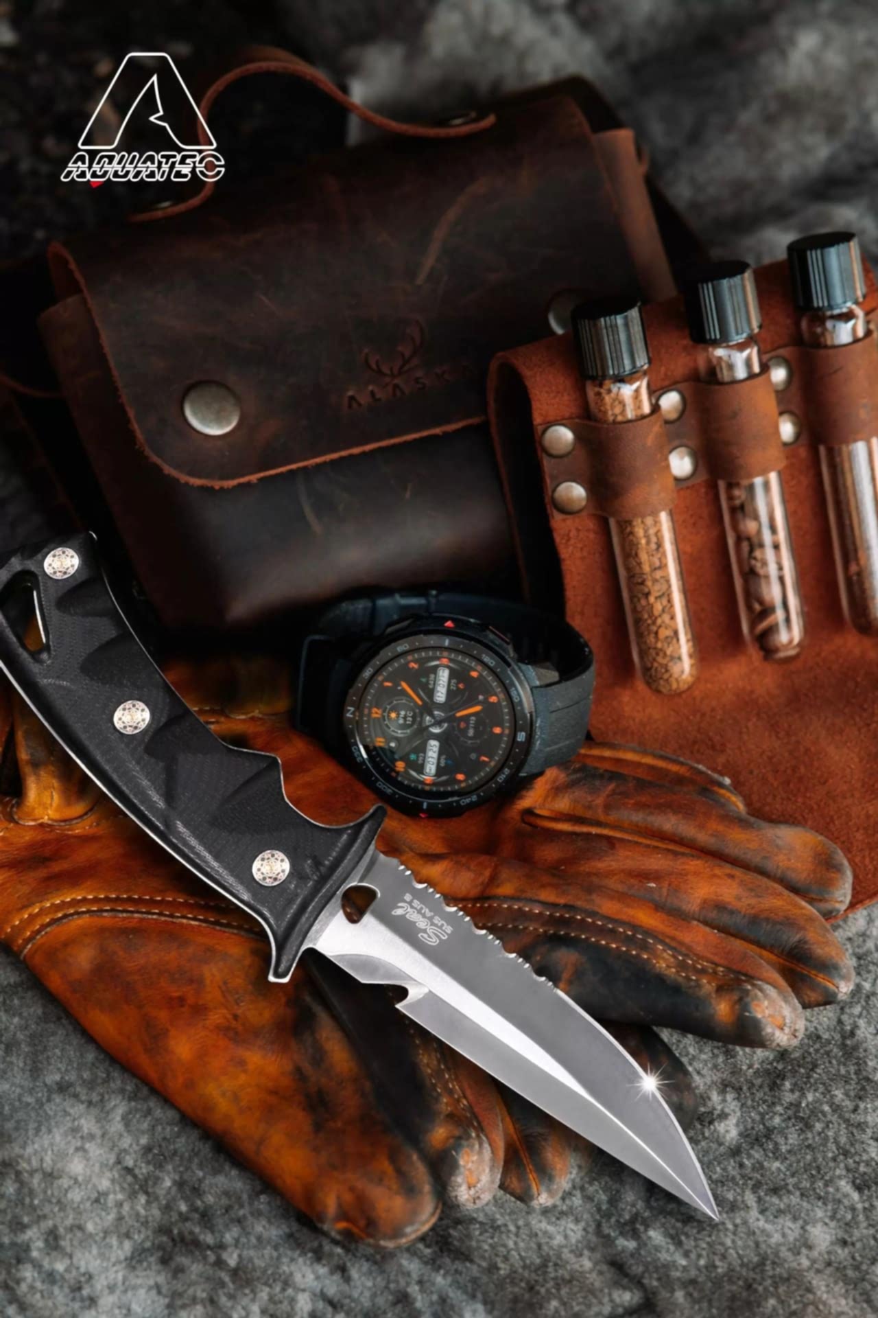 KN-240AC Bıçak - NightFall (Dalış Bıçağı)