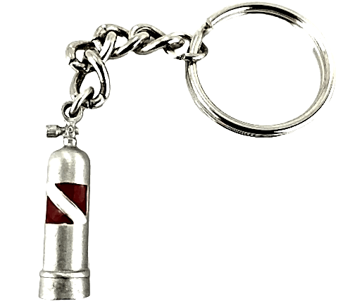 Scuba Tüpü Anahtarlık