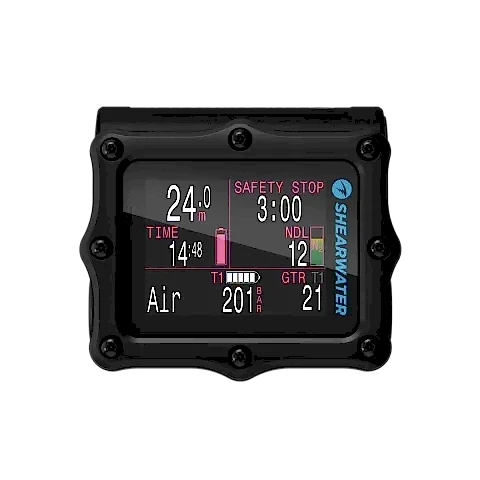 SHEARWATER Perdix 2 Ti Black Dalış Bilgisayarı
