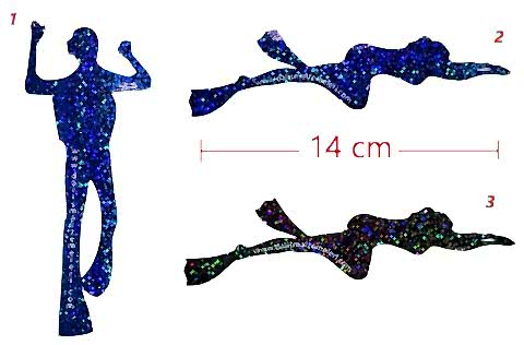 Balıkadam sticker 14 cm