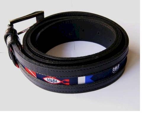 Scuba Siyah Deri Kemer-Klasik Toka