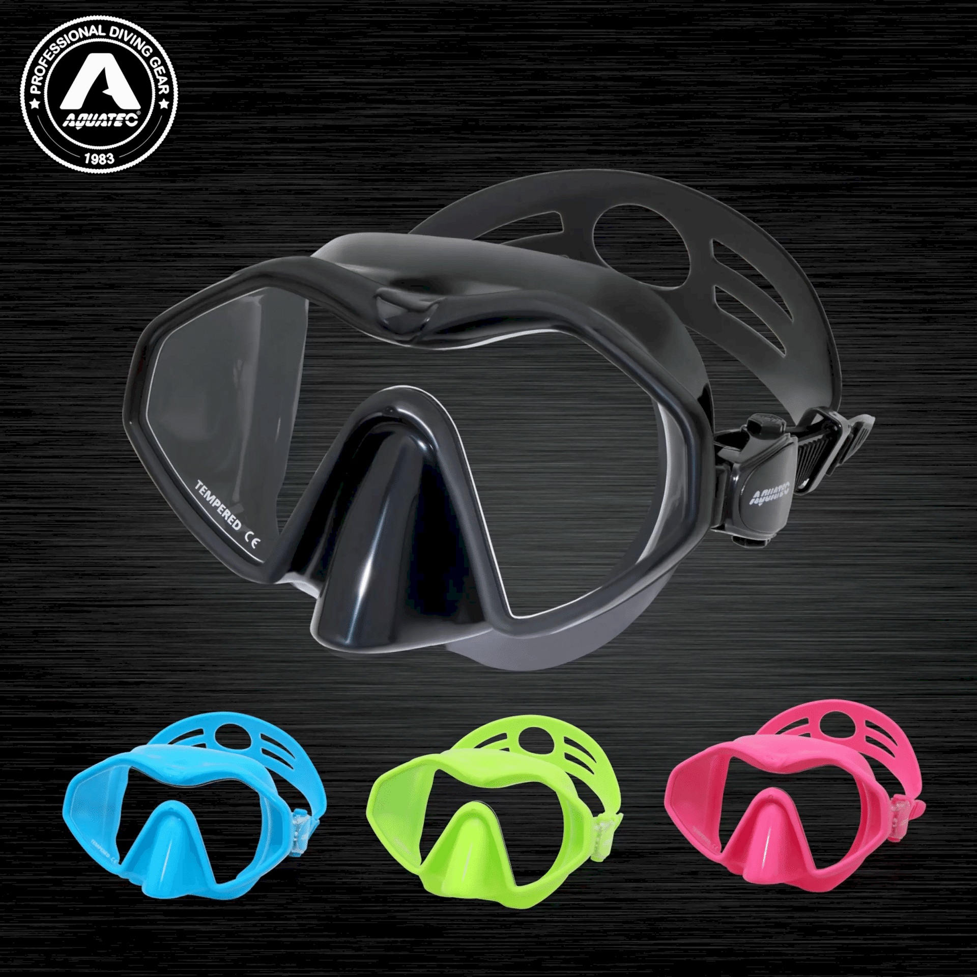 MK-200 Aquatec Maske Yeşil